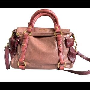 Miu Miu bow satchel handbag